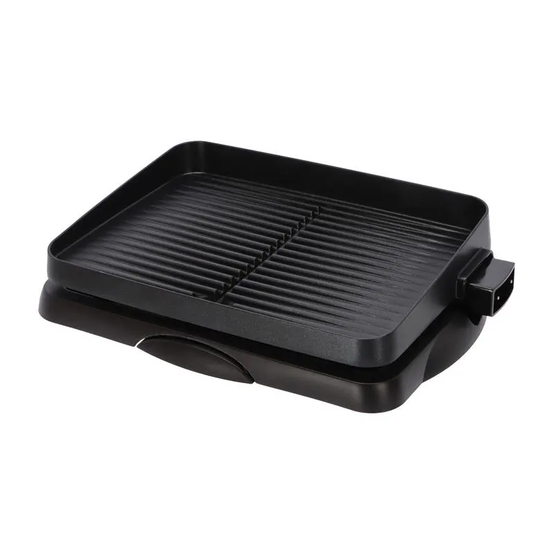 PLANCHA DE ASAR 1.500W PLACA GRILL ANTIADHERENTE LARRYHOUSE
